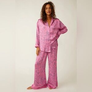 Free People Dreamy Days Pajama Top